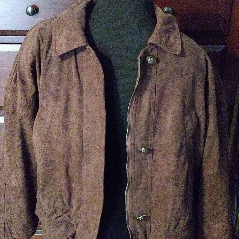 Men's Carlo Briani Brown Jacket size M